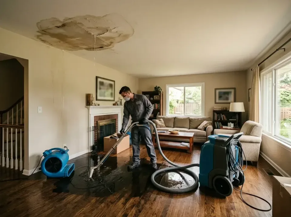 attic-pipe-burst-ceiling-drip-008 — frequently asked questions, Water Damage Restoration & Carpet Care in Jacobus, PA